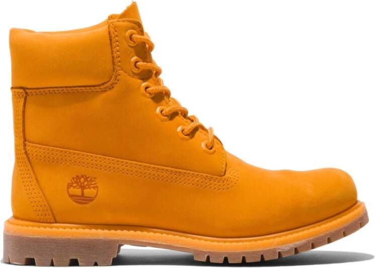 Timberland Boots Premium 6" Waterproof Boots in oranje