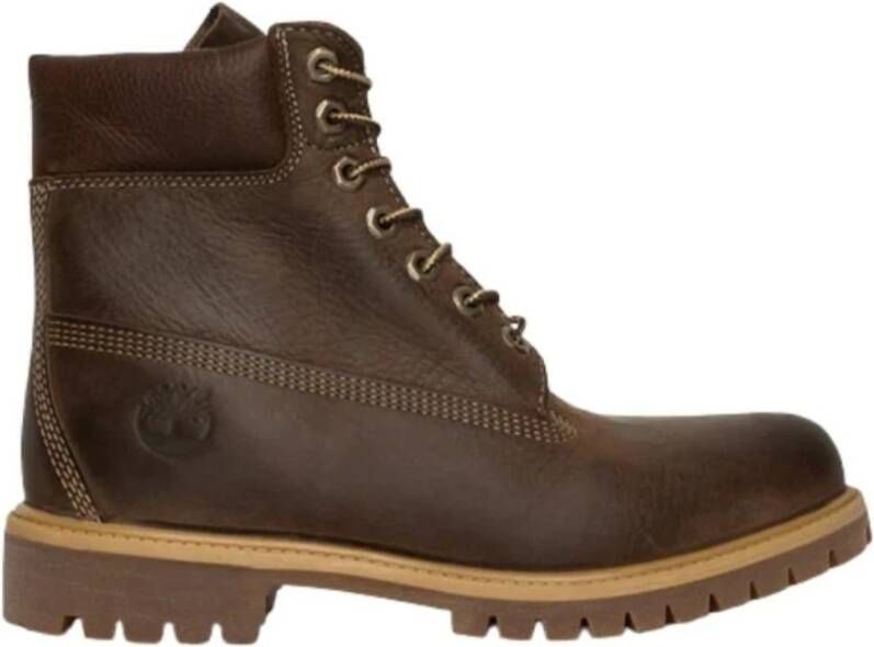 Timberland Bruine Waterdichte Leren Laarzen Brown Heren