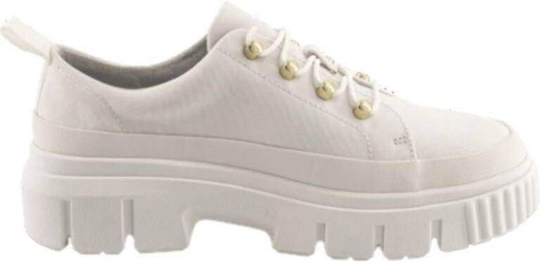 Timberland Witte Greyfield Sneakers White Dames