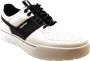Timberland Witte Leren Sneakers met Zwarte Veters Multicolor Heren - Thumbnail 1