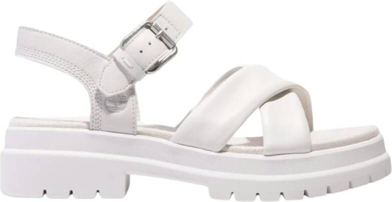 Timberland Witte London Vibe Sandaal White Dames
