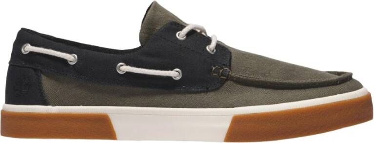 Timberland Bootschoenen in groen zwart Green Heren