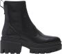 Timberland Everleigh Chelsea Zwarte Leren Enkellaars Black Dames - Thumbnail 1