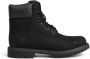 Timberland Zwarte leren enkellaarsjes - Thumbnail 1