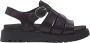 Timberland Zwarte Leren Sandaal Clairemont Way Black Dames - Thumbnail 3