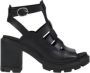 Timberland Zwarte Leren Sandalen met Bandjes - Thumbnail 1