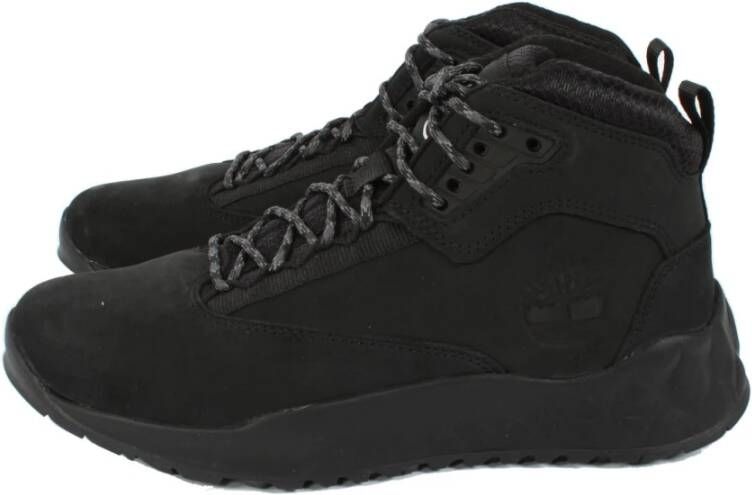 Timberland Zwarte Nubuck Solar Wave Schoenen voor Heren Black Heren