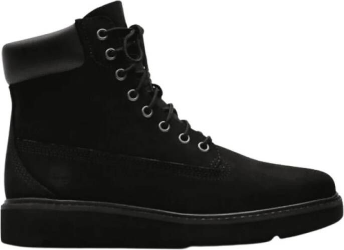 Timberland Zwarte Nubuck Veterschoenen Black Dames