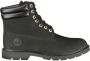 Timberland 6 Inch Lace Up Veterboots Heren Zwart - Thumbnail 1