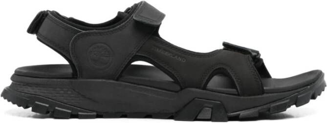 Timberland Zwarte Sandalen met Rubberen Zool