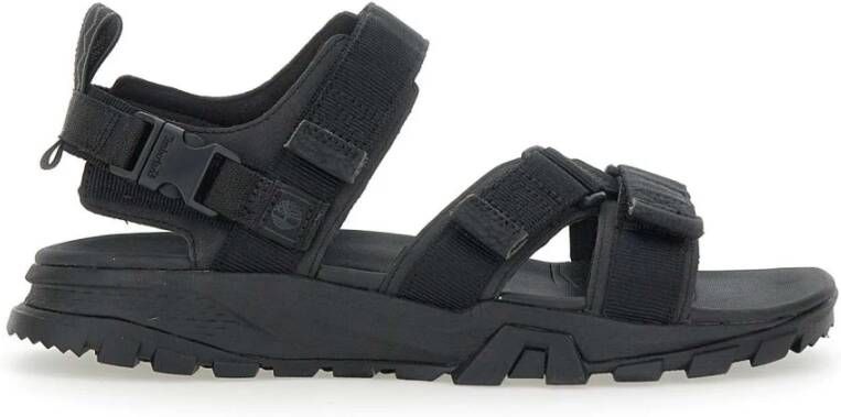 Timberland Zwarte Sandalen voor Mannen Black Heren