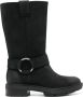 Timberland Zwarte Suède Laarzen tot Halverwege de Kuit Black Dames - Thumbnail 2
