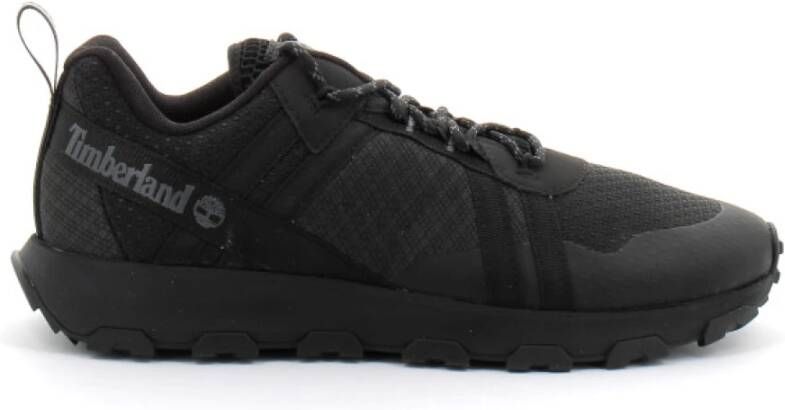 Timberland Zwarte Winsor Trail Lage Sneakers Black Heren