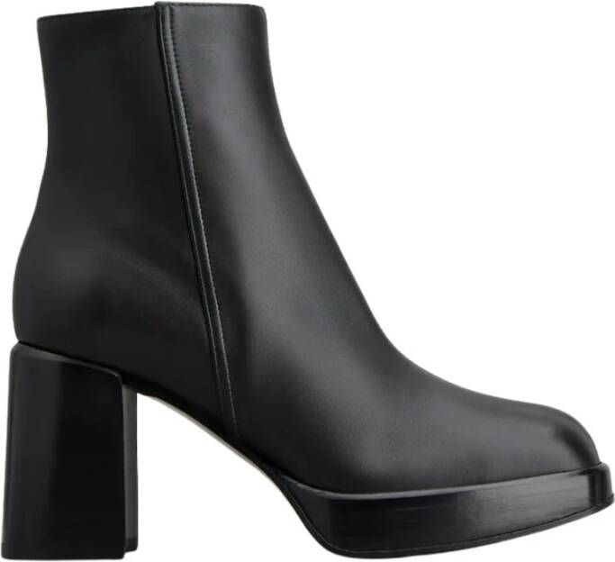 Tod's 80mm vierkante neus leren laarzen