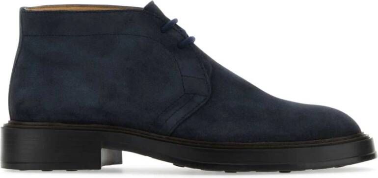 TOD'S Ankle Boots Blauw Heren