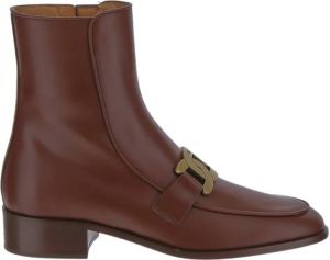TOD'S Ankle Boots Bruin Dames
