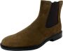Tod's Beatles Suède Laars Elastische Rubberen Zool - Thumbnail 1