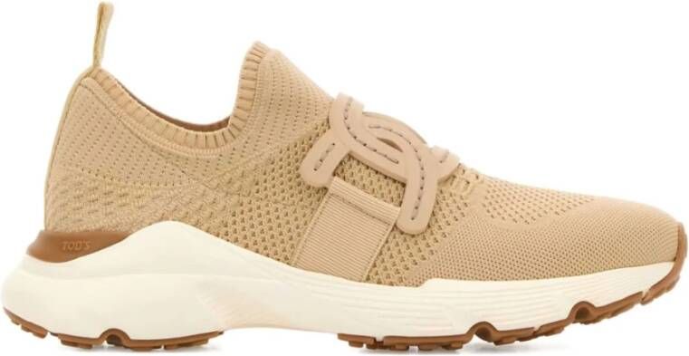 Tod's Beige Gebreide Instap Sneakers