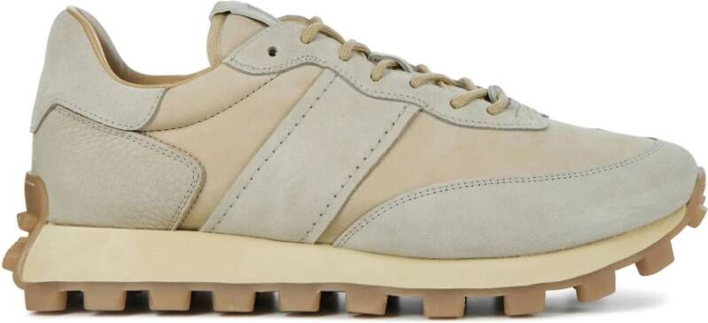 TOD&apos;S Lage Sneakers Heren Xxm25k0fl90 Maat: 46 Materiaal: Suède Kleur: Beige