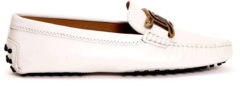 TOD'S Bianco Aw22 Dames Moccasins White Dames