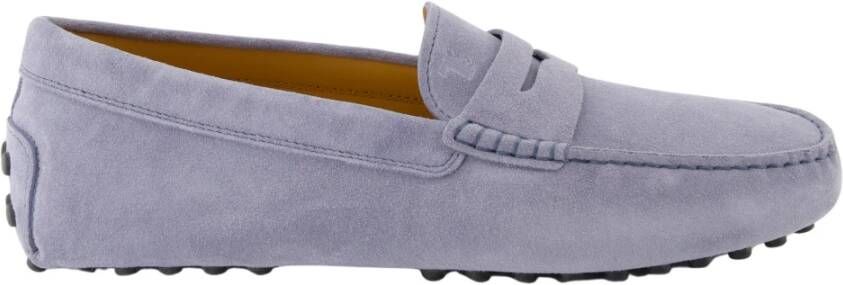 Tod's Blauw Grijs Suède Loafer Lente-Zomer 2025