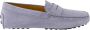 Tod's Blauw Grijs Suède Loafer Lente-Zomer 2025 - Thumbnail 1