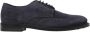 Tod's Blauwe Brogue Leren Schoenen Mannen - Thumbnail 1