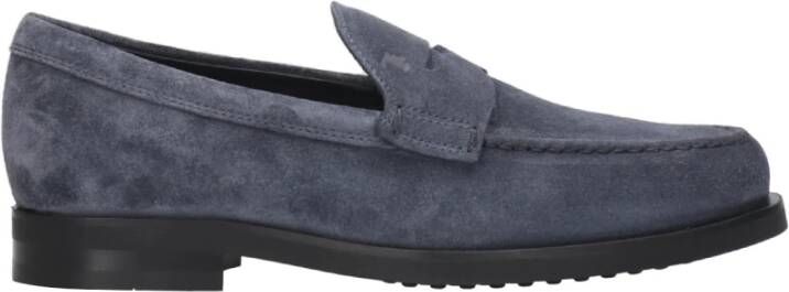 TOD'S Blauwe Formele Gomma ZF Sandalen Blue Heren