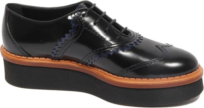Tod's Blauwe Francesina Schoenen Made in Italy
