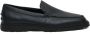 Tod's Blauwe Leren Loafers Hybride Zool - Thumbnail 1