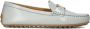 TOD&apos;S Mocassins Dames Gomma 10l Mocassino Maat: 37 Materiaal: Leer Kleur: Wit - Thumbnail 1