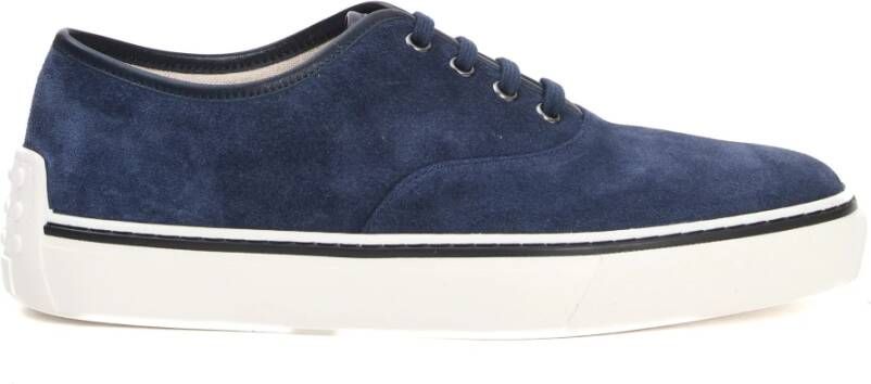 Tod's Blauwe Leren Sneakers Ss25