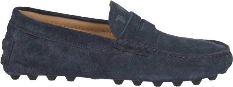Tod's Blauwe Loafer Schoenen voor Mannen