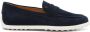 Tod's Blauwe platte Oxford-schoenen met Penny Slot - Thumbnail 1