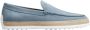 TOD'S Blauwe Slip-On Sneakers met Monogram Blue Heren - Thumbnail 1