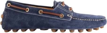 Tod's Blauwe Suède Boot Loafers - Foto 2