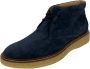 Tod's Blauwe Suède Laars Schoen Progetto Para - Thumbnail 1