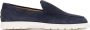 Tod's Blauwe Suède Loafer met Monogram - Thumbnail 1
