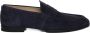 TOD'S Blauwe Suède Loafers met Flip-Grips en Ingelegd Monogram Blue Heren - Thumbnail 8