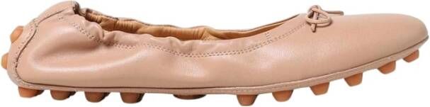 Tod's Blush Pink Ballerina Flats