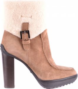 TOD'S Boots with fur Bruin Dames