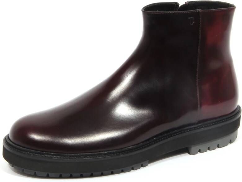Tod's Bordeaux Leren Beatles Laars