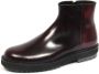 Tod's Bordeaux Leren Beatles Laars - Thumbnail 1