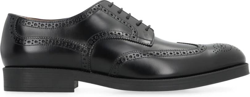Tod's Brogues Leren Veterschoenen Ronde Neus