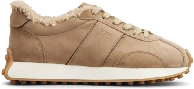 Tod's Bruin Leren Casual Sneakers