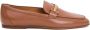 Tod's Bruin leren Loafer schoenen - Thumbnail 1