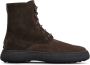Tod's Bruin Leren Veterschoenen - Thumbnail 1
