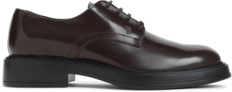 Tod's Bruine Gesloten Schoenen Stijlvol Model