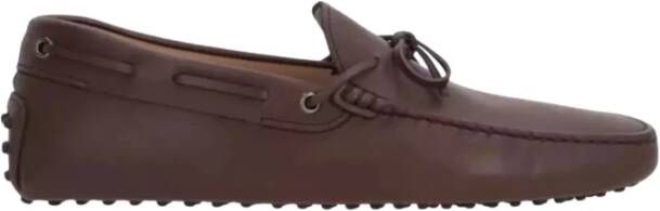 Tod's Bruine leren loafers