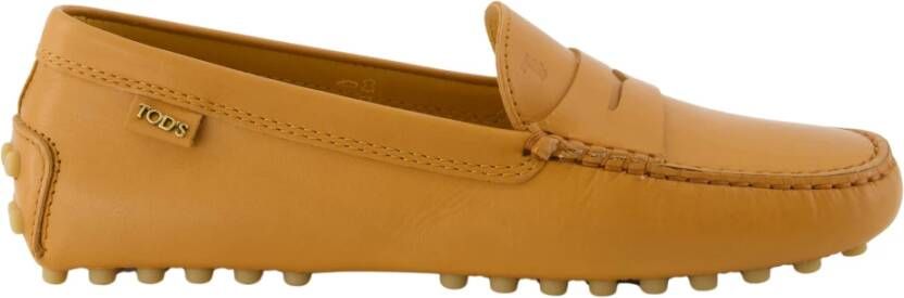 Tod's Bruine leren mocassins Lente-Zomer 2025